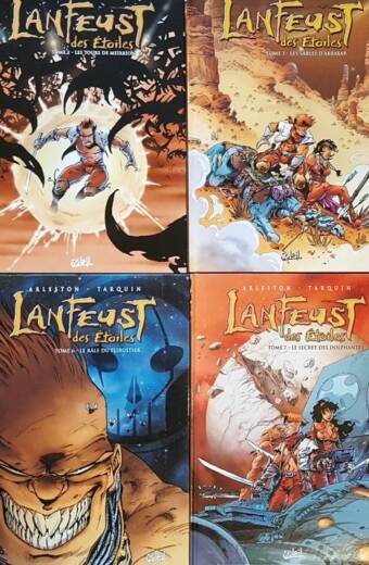 Lanfeust des Etoiles. Intégrale albums du N°1 à 8.