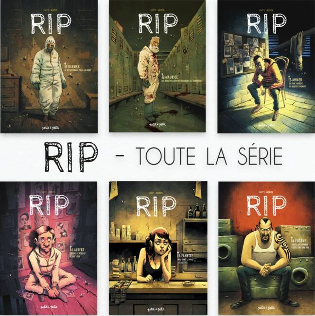 RIP. Albums du n°1 à 5.